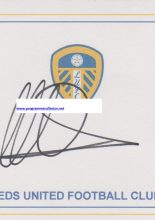 Andy Hughes signed card