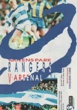 Queens Park Rangers v Arsenal  27-Apr-1994