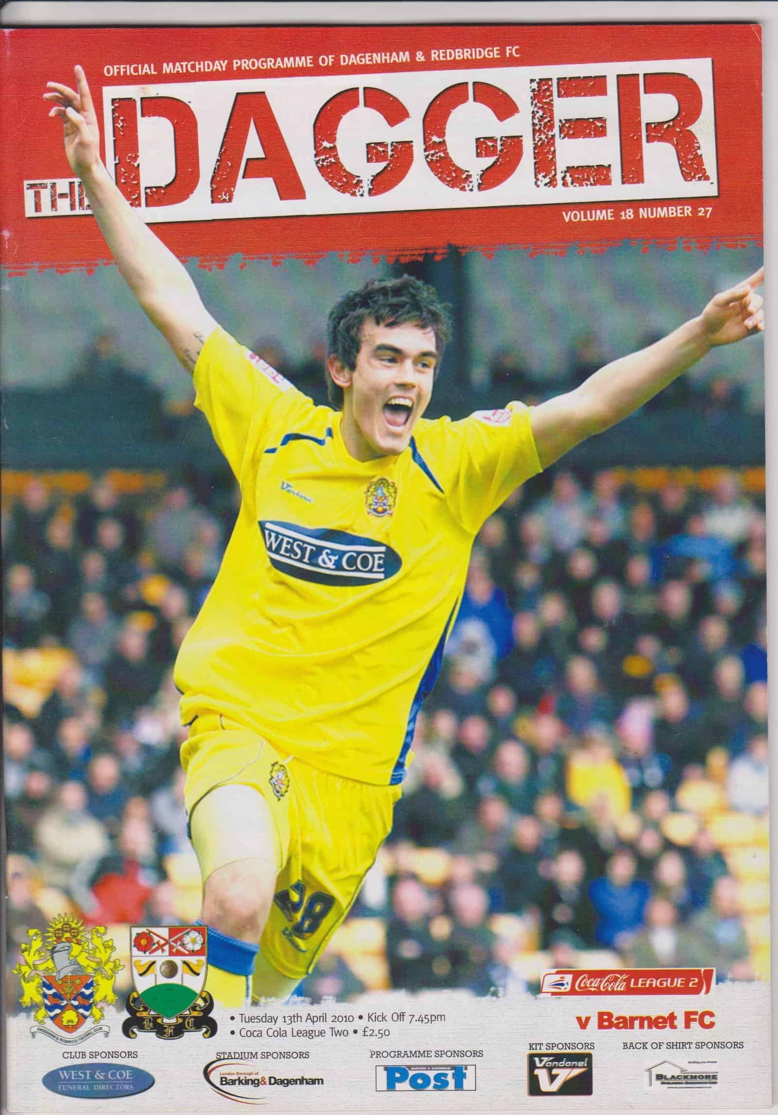Dagenham & Redbridge v Barnet   13-Apr-2010
