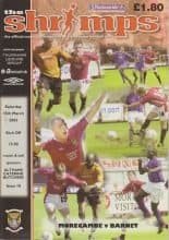 Morecambe v Barnet 15-Mar-2003