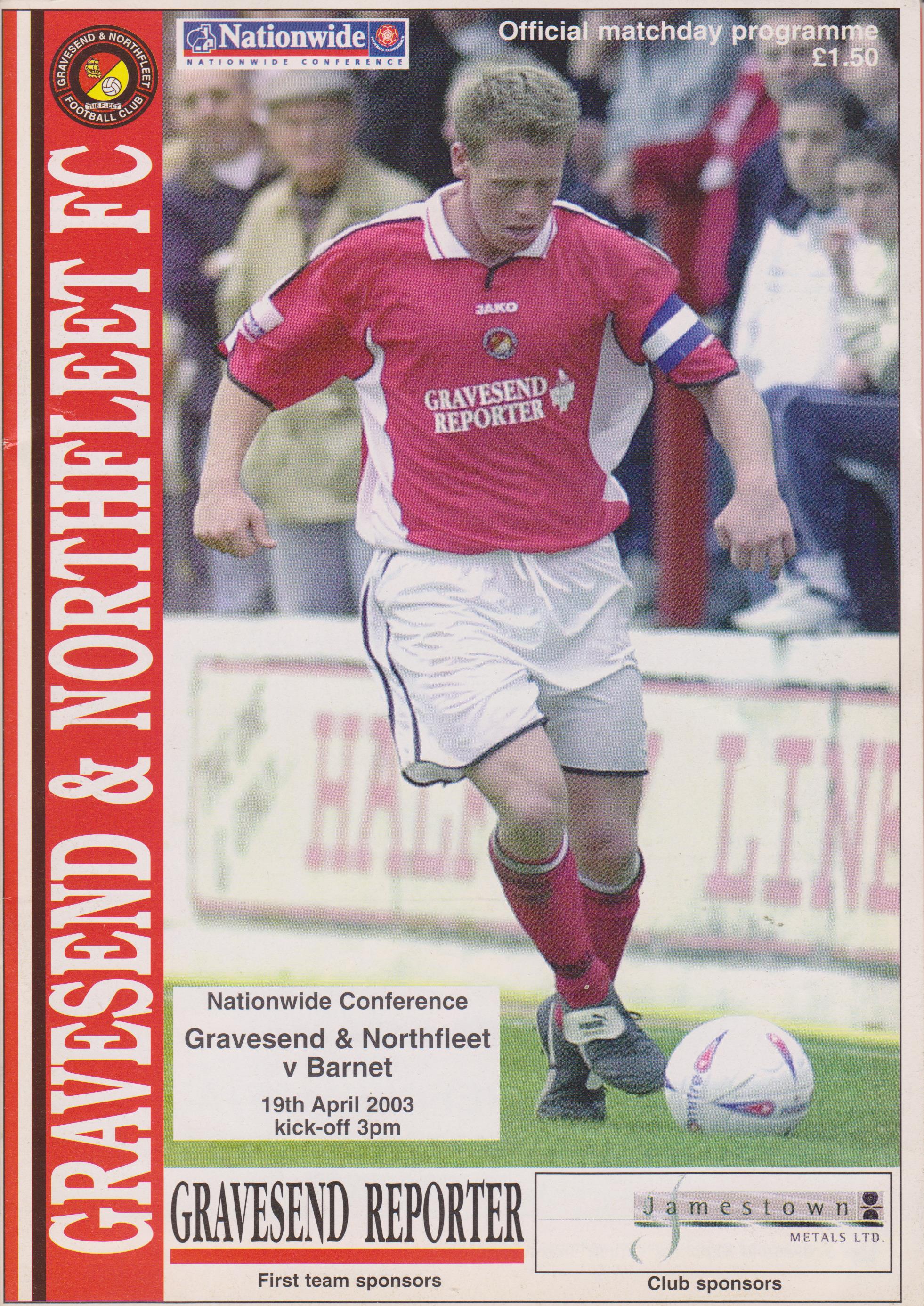Gravesend & Northfleet v Barnet  19-Apr-2003