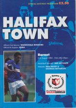 Halifax Town v Barnet 21-Aug-2004