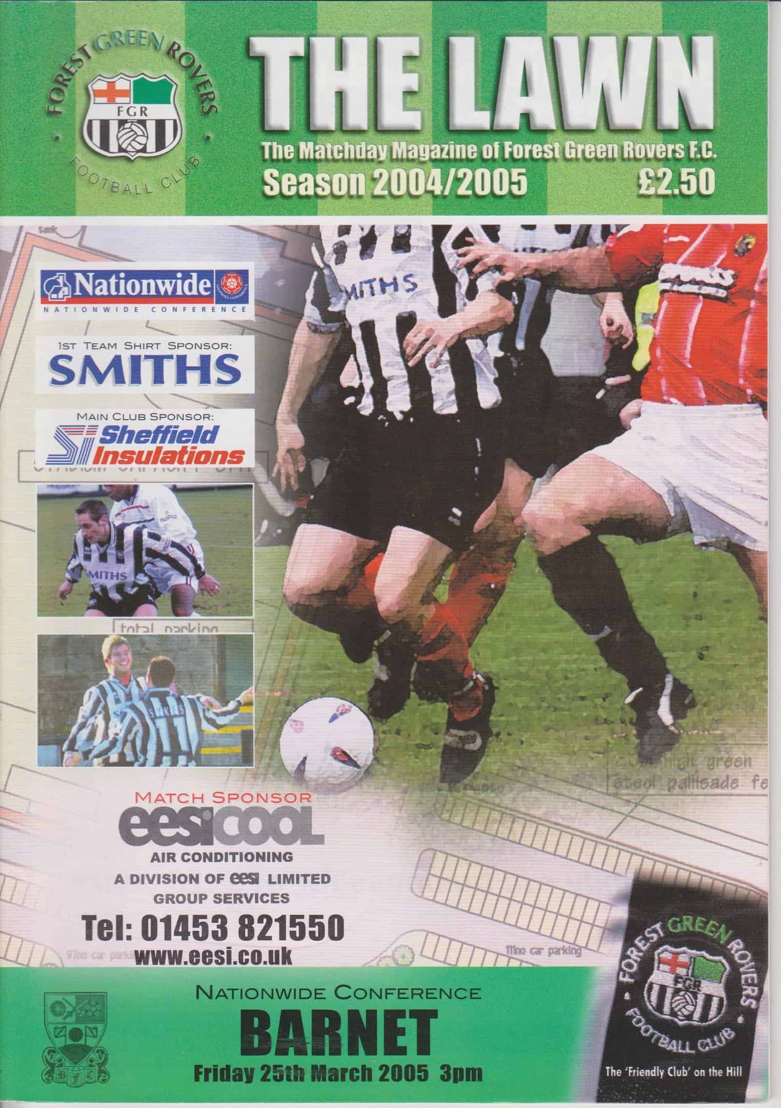 Forest Green Rovers v Barnet   25-Mar-2005