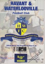 Havant & Waterlooville v Barnet    27-Oct-2001