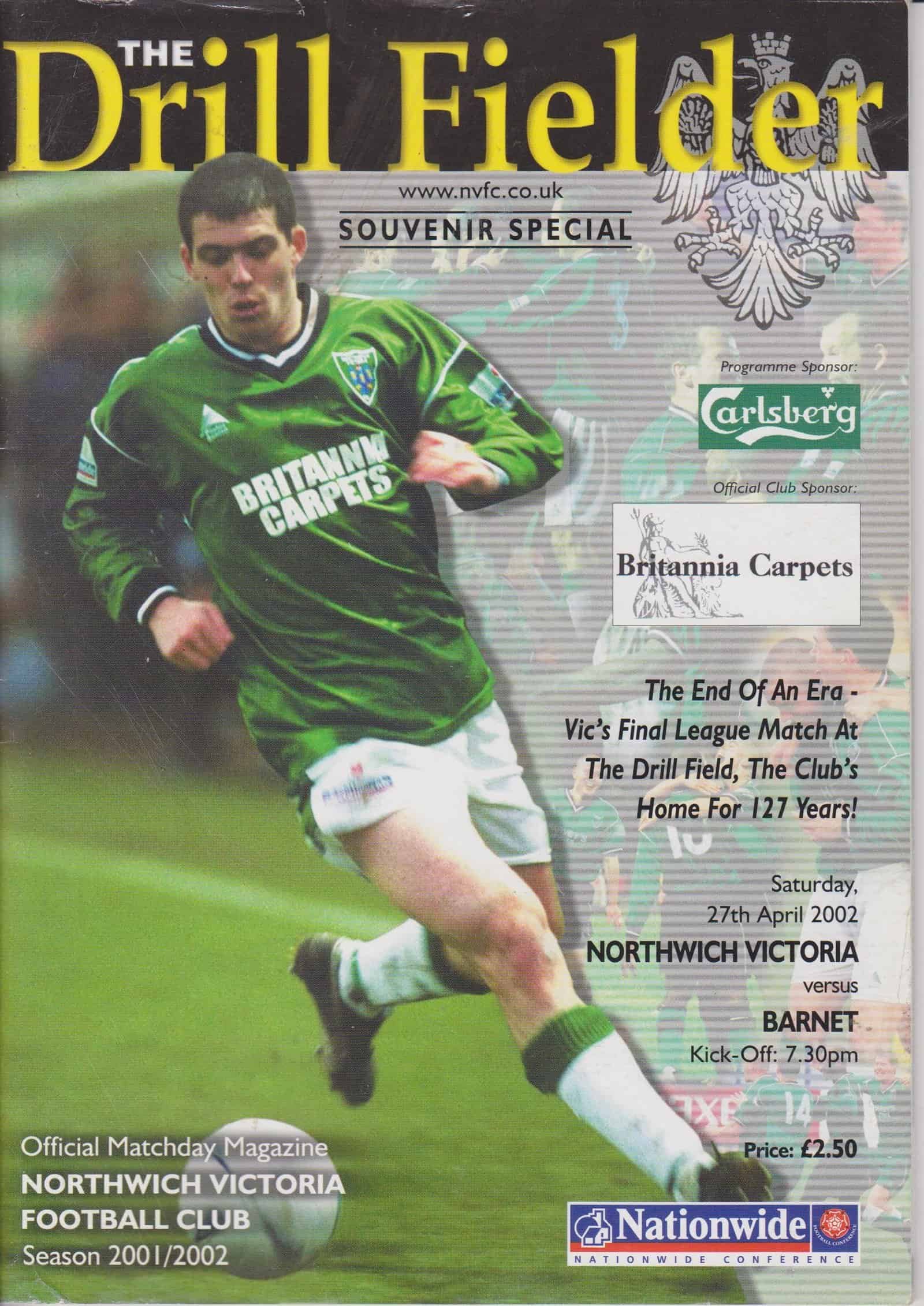 Northwich Victoria v Barnet 27-Apr-2002