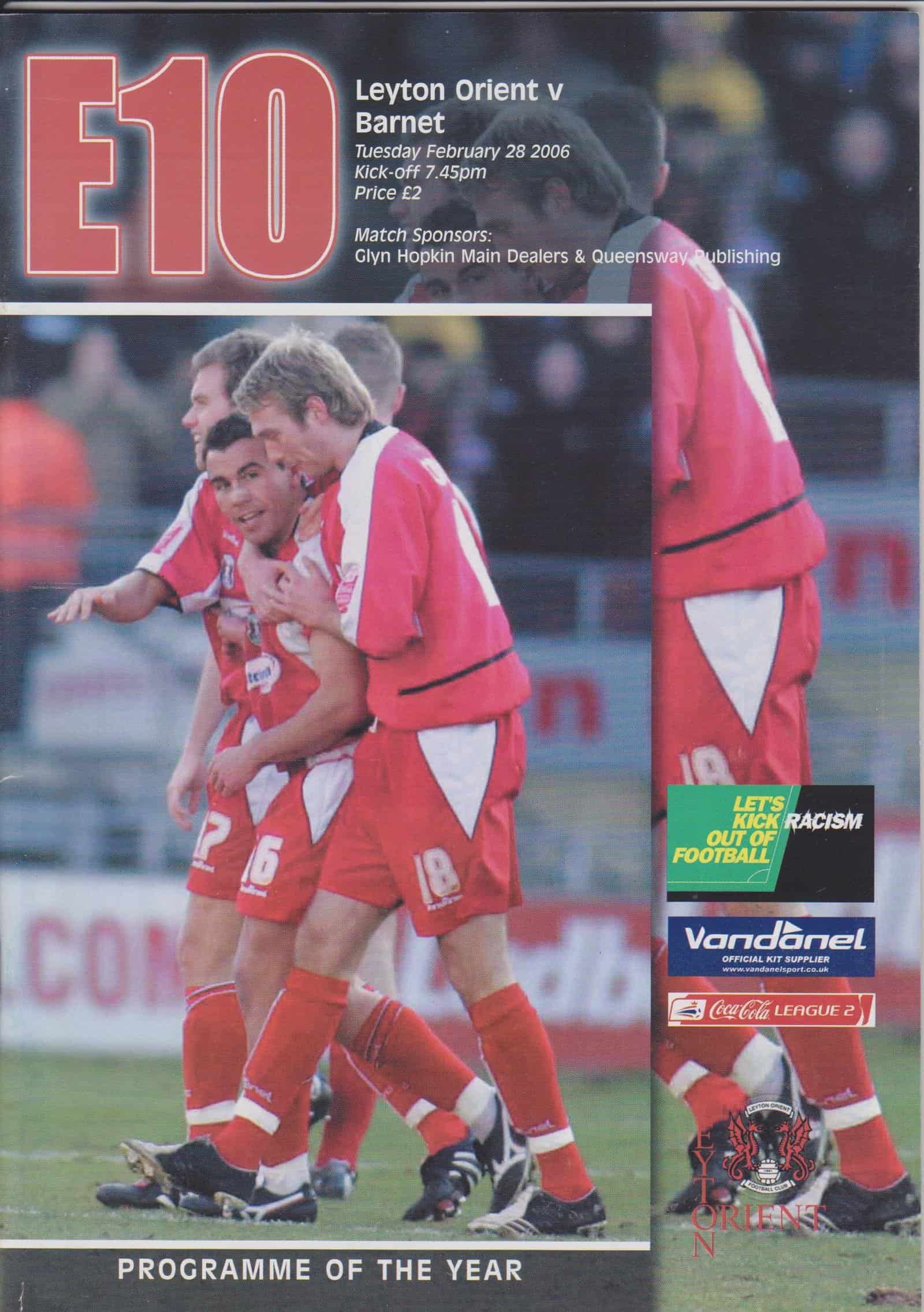Leyton Orient v Barnet 28-Feb-2006
