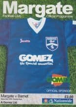 Margate v Barnet 29-Sep-2001