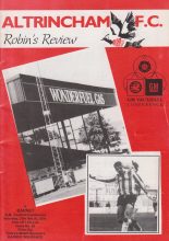 Altrincham v Barnet   30-Mar-1981