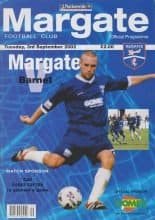 Margate v Barnet 03-Sep-2002