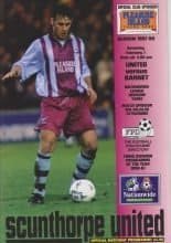 Scunthorpe United v Barnet  07-Feb-1998