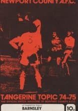 Newport County v Barnsley 15-Mar-1975
