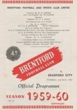 Brentford v Bradford City  03-May-1960