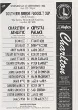 Charlton Athletic Youth v Crystal Palace Youth 16-Nov-1994