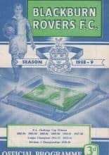 Blackburn Rovers v Luton Town  20-Apr-1959