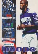 Queens Park Rangers v Manchester City  26-Oct-1997