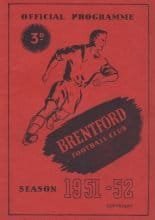 Brentford v Notts County   06-Oct-1951