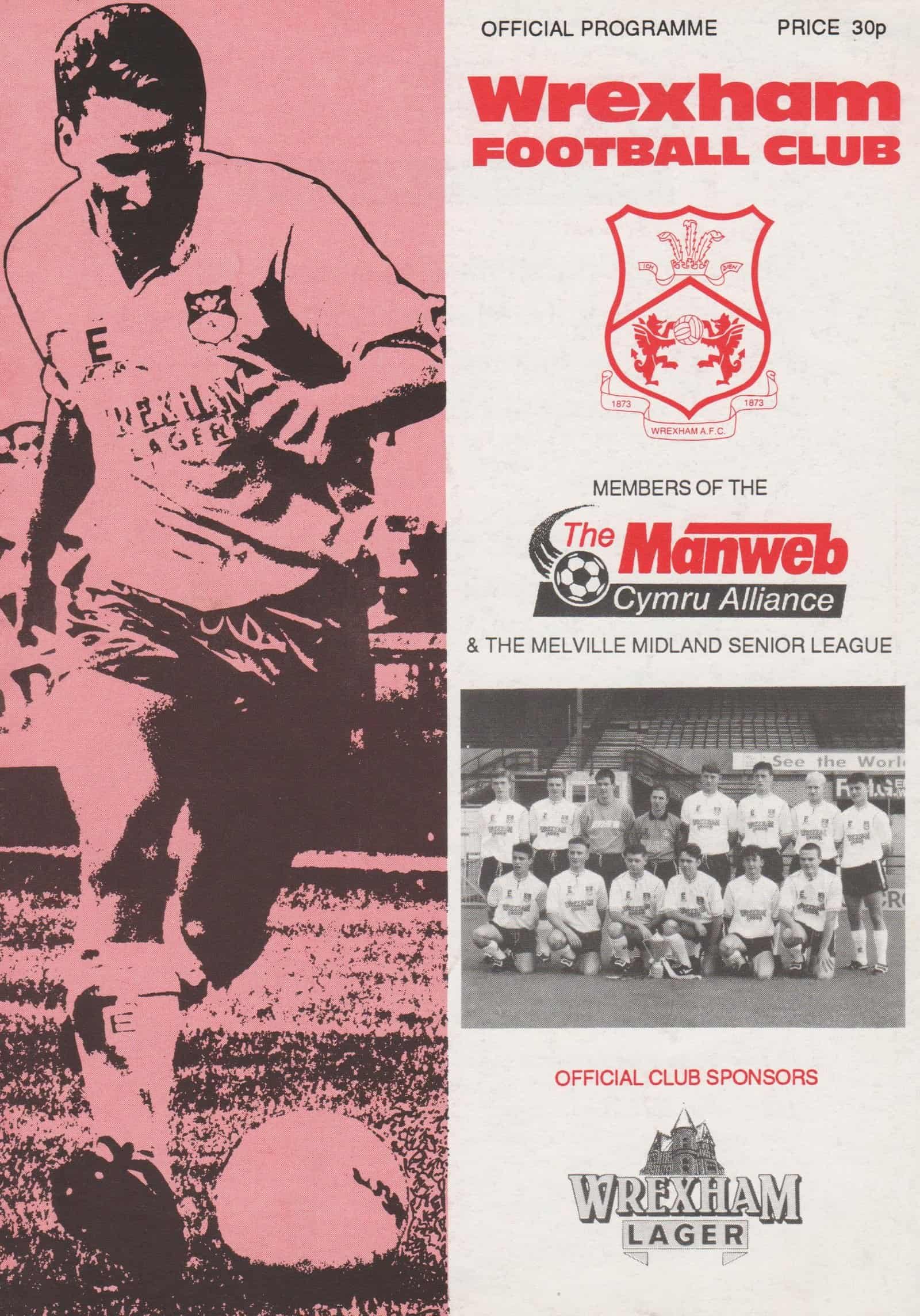 Wrexham Reserves v Saltney Community Centre  14-Nov-1992