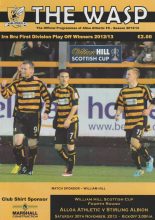 Alloa Athletic v Stirling Albion   30-Nov-2013