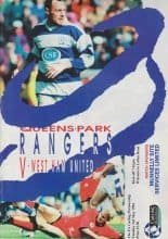 Queens Park Rangers v West Ham United  03-May-1994