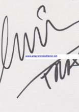 Denis Stracqualursi signed card