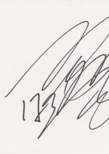 Sun Jihai signed card