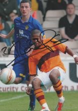 Zac Thompson signed photograph