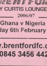 Ghana v Nigeria 06-Feb-2007