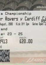 Doncaster Rovers v Cardiff City 16-Aug-2008