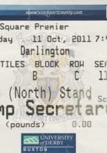Stockport County v Darlington 11-Oct-2011