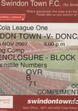Swindon Town v Doncaster Rovers 03-Nov-2007