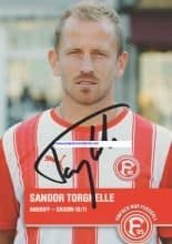 Sandor Torghelle signed photocard
