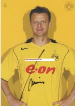 Christian Wörns signed card