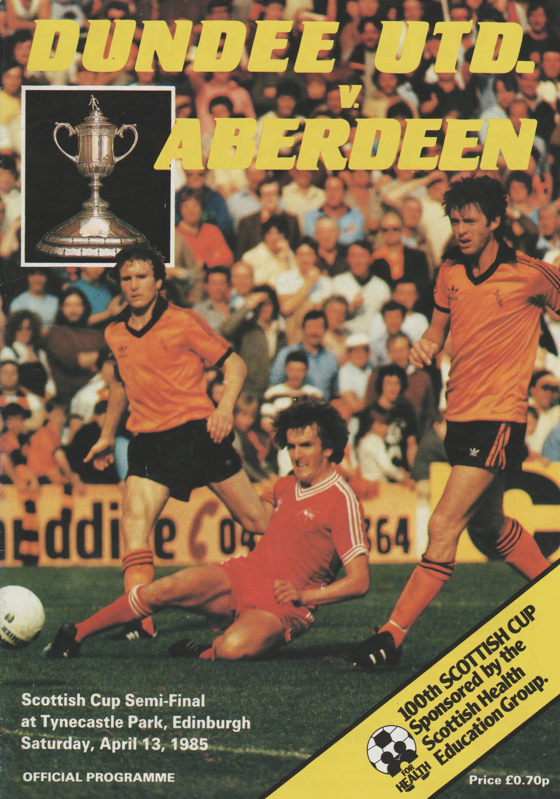 Dundee United v Aberdeen  13-Apr-1985