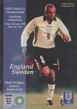 England u21 v Sweden  u21  04-Jun-1999