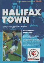 Halifax Town v Dagenham & Redbridge  28-Dec-2004