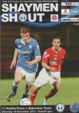 FC Halifax Town v Aldershot Town  16-Nov-2013