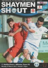 FC Halifax Town v Alfreton Town  24-Mar-2014