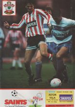 Southampton v Aston Villa  15-Dec-1990