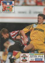 Southampton v Aston Villa  31-Aug-1991