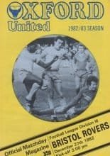 Oxford United v Bristol Rovers   27-Dec-1982