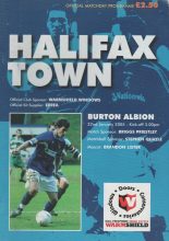 FC Halifax Town v Burton Albion 22-Jan-2005