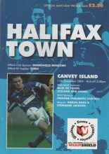 FC Halifax Town v Canvey Island  11-Dec-2004