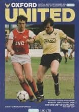 Oxford United v Chelsea   25-Aug-1986