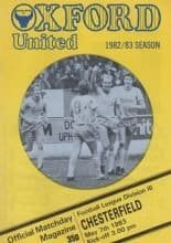 Oxford United v Chesterfield   07-May-1983