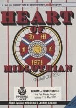 Heart of Midlothian v Dundee United  11-May-1987