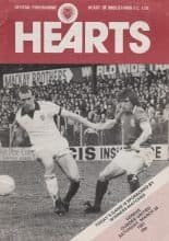 Heart of Midlothian v Dundee United  28-Mar-1981