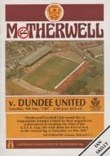 Motherwell v Dundee United 09-May-1987