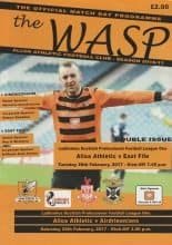 Alloa Athletic v Airdieonians  25-Feb-2017