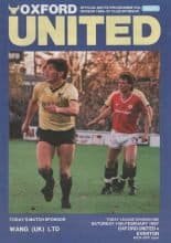 Oxford United v Everton 14-Feb-1987