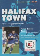 FC Halifax Town v Forest Green Rovers 11-Sep-2004